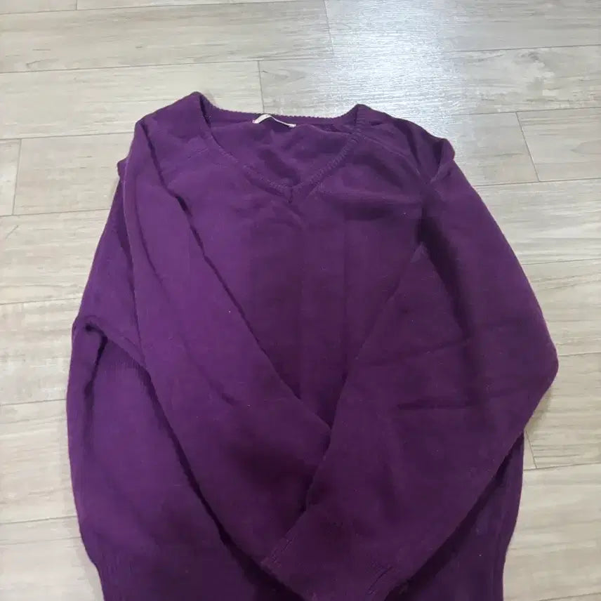 [BUNJANG] Nadal Grape Knit Top / 나달 nadal  니트 상의