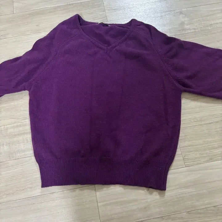 [BUNJANG] Nadal Grape Knit Top / 나달 nadal  니트 상의