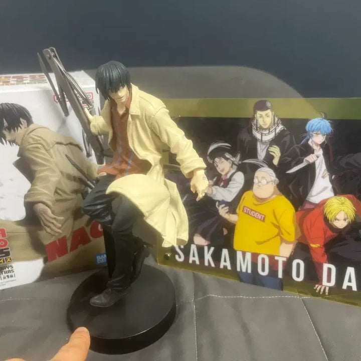 [BUNJANG] Sakamoto Days Nagumo Figure &amp; F Prize Acrylic Board Set / 사카모토 데이즈 나구모 피규어 &amp; F상 아크릴보드