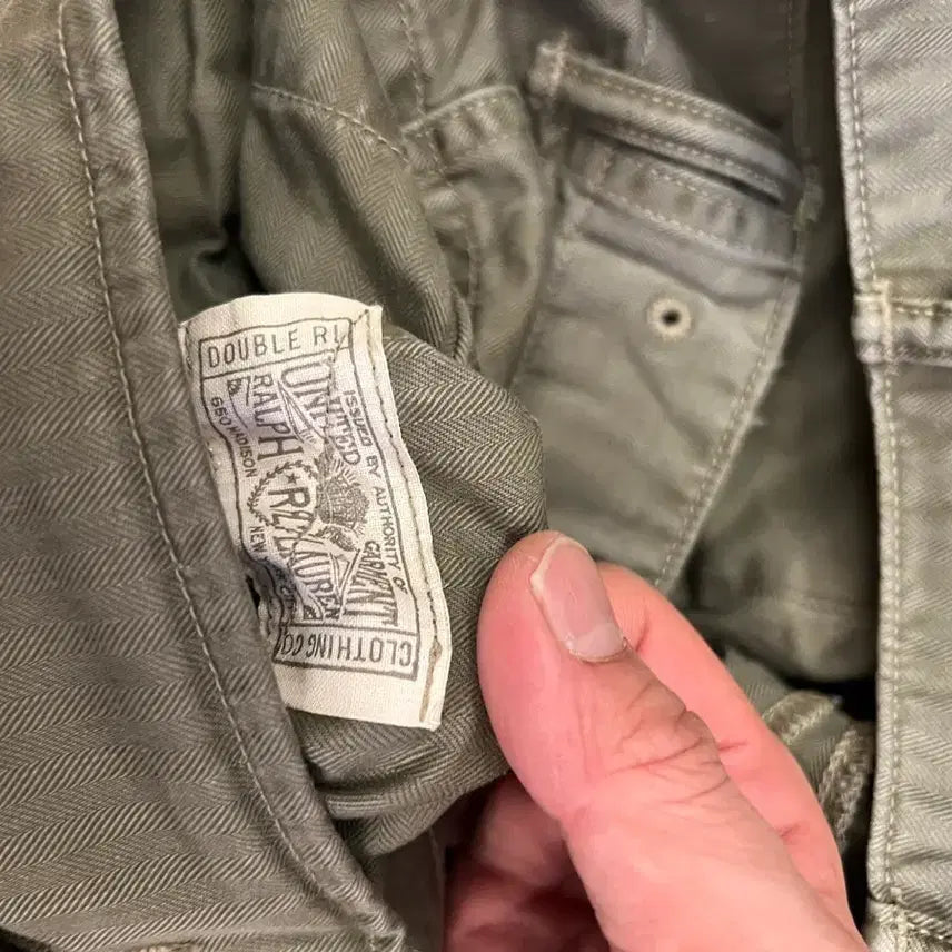 [BUNJANG] RRL Herringbone Field Cargo Pants / 더블알엘 헤링본 필드카고 팬츠 32x30 몽키팬츠 rrl