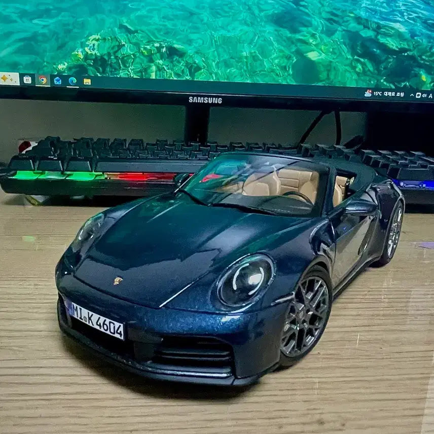 [BUNJANG] NOREV Porsche 911 Carrera S Cabriolet Diecast Model Car / 마지막 가격 인하)노레브 포르쉐 911카레라s 카브리올레 다이캐스트