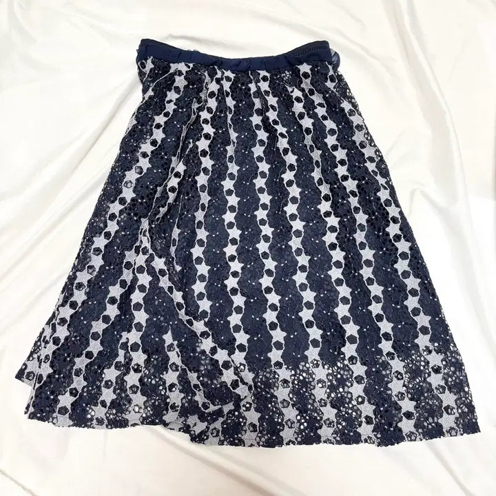[BUNJANG] Vintage Star Pattern Y2K Midi Skirt / 빈티지 별무늬 스타 y2k 스커트 일빈