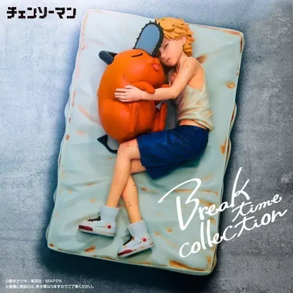 [BUNJANG] Chainsaw Man Denji &amp; Pochita Break Time Figure (Sealed) / 미개봉,새상품)체인소맨 덴지 &amp; 포치타 Break Time 피규어