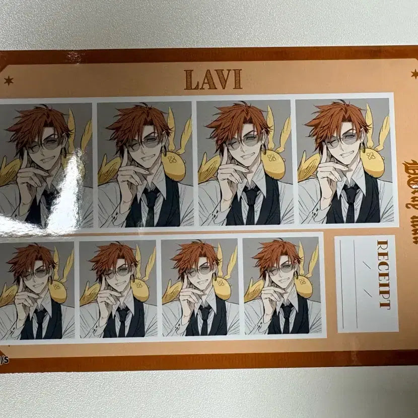 [BUNJANG] D.Gray-man Ravi Character ID Photo / 디그레이맨 증명사진 라비