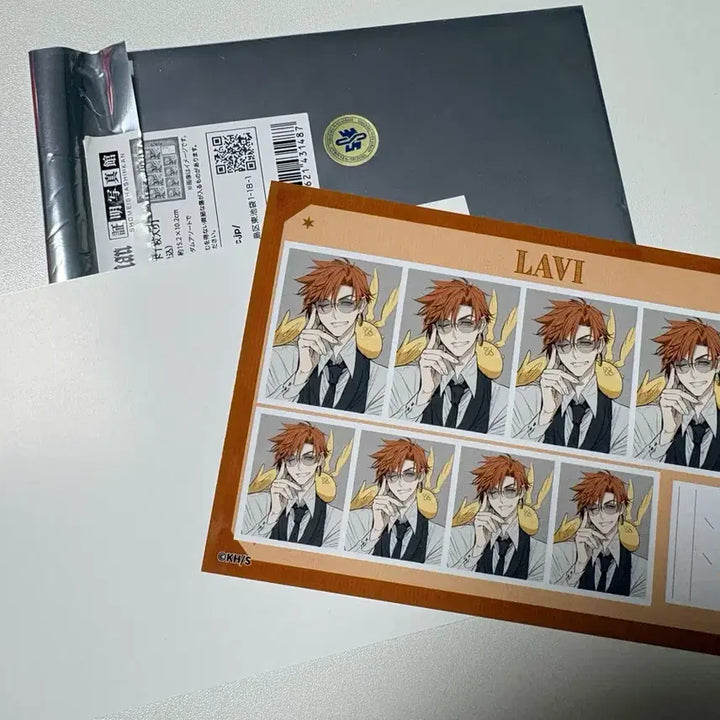[BUNJANG] D.Gray-man Ravi Character ID Photo / 디그레이맨 증명사진 라비