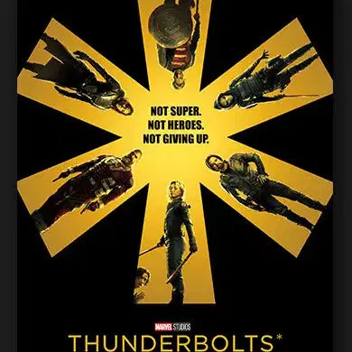 [BUNJANG] Thunderbolts Early Bird Special Poster Bundle Set / 썬더볼츠 얼리버드 + 특별 포스터 (일괄)