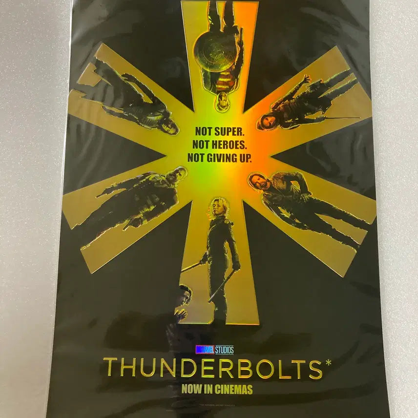 [BUNJANG] Thunderbolts Early Bird Special Poster Bundle Set / 썬더볼츠 얼리버드 + 특별 포스터 (일괄)