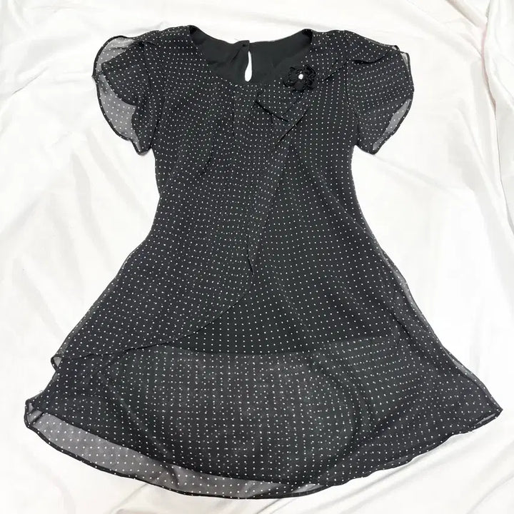 [BUNJANG] Vintage Dot Pattern Dress / 빈티지 공겜여주 도트 원피스