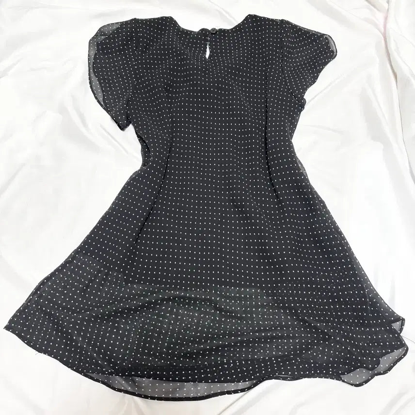 [BUNJANG] Vintage Dot Pattern Dress / 빈티지 공겜여주 도트 원피스