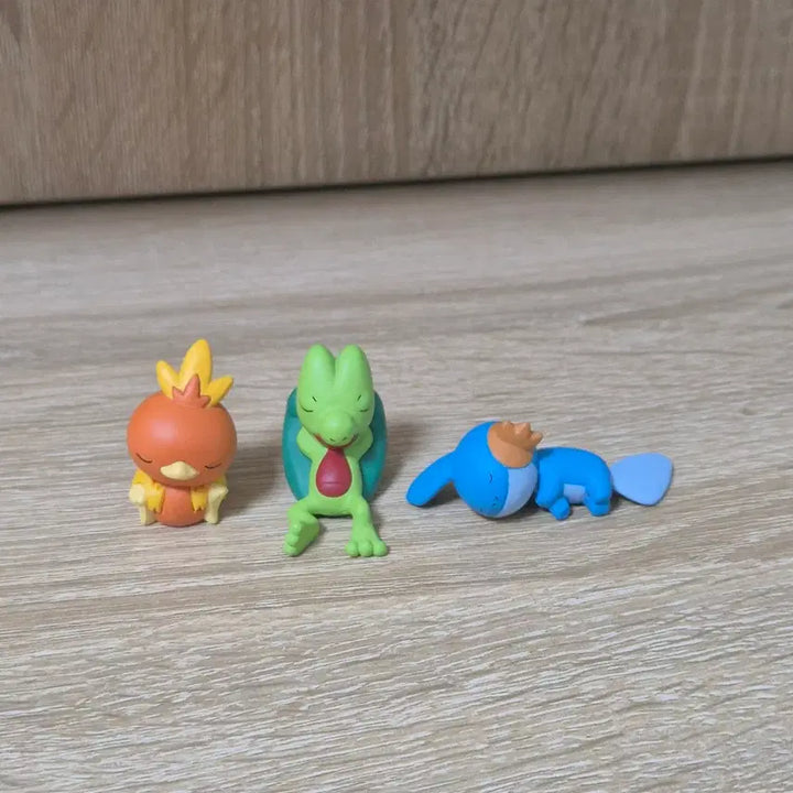 [BUNJANG] Pokemon Figures Classic Gacha 3rd Gen Starter Set / 급처) 포켓몬 피규어 고전 가챠 3세대 스타팅 세트