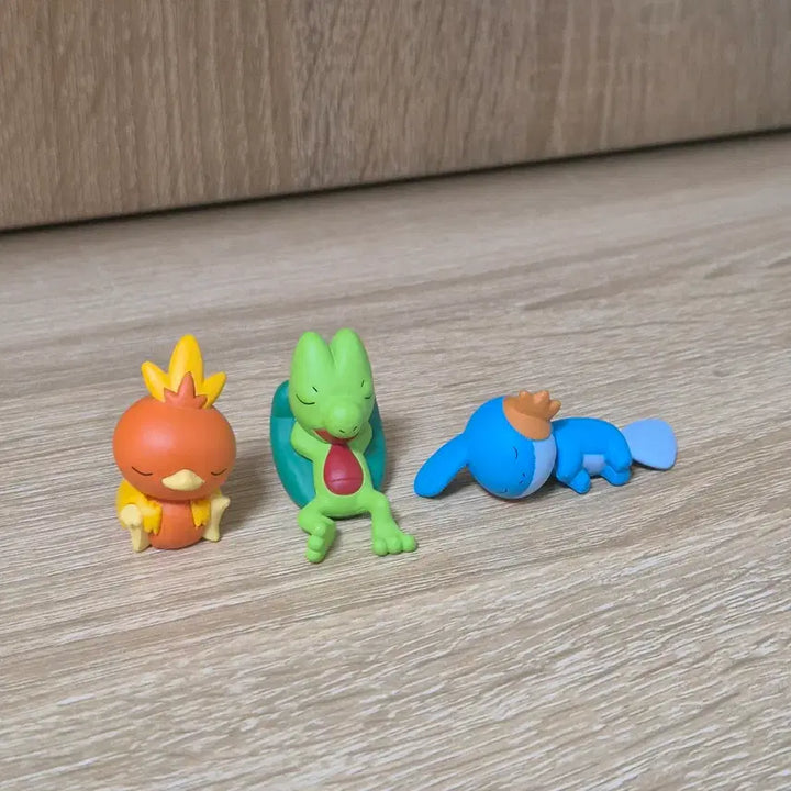 [BUNJANG] Pokemon Figures Classic Gacha 3rd Gen Starter Set / 급처) 포켓몬 피규어 고전 가챠 3세대 스타팅 세트