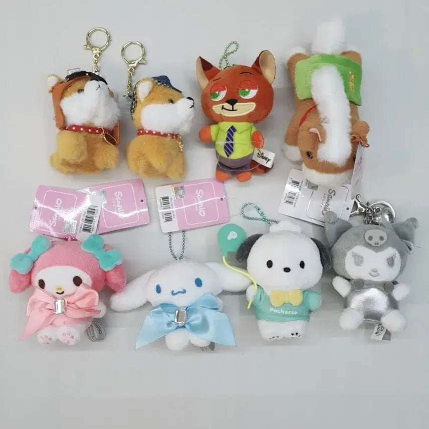 [SOLD OUT] 인형 키링 8개 일괄