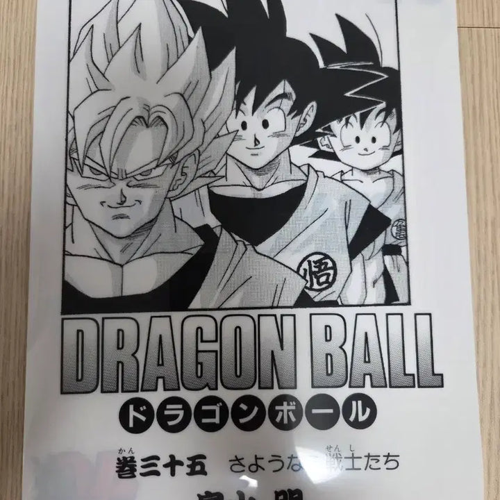 [BUNJANG] Dragon Ball Ichiban Kuji Clear File (G Prize) / 드래곤볼 이치방쿠지 클리어파일(G상)