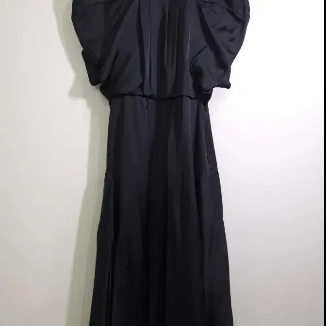 [BUNJANG] System Black Shirt Dress / 시스템 블랙 셔츠 원피스 55