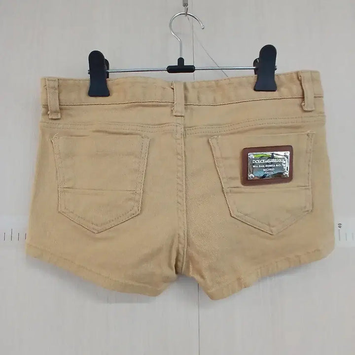 [BUNJANG] Dolce &amp; Gabbana Beige Short Pants / 돌체앤가바나 베이지 반바지 숏팬츠