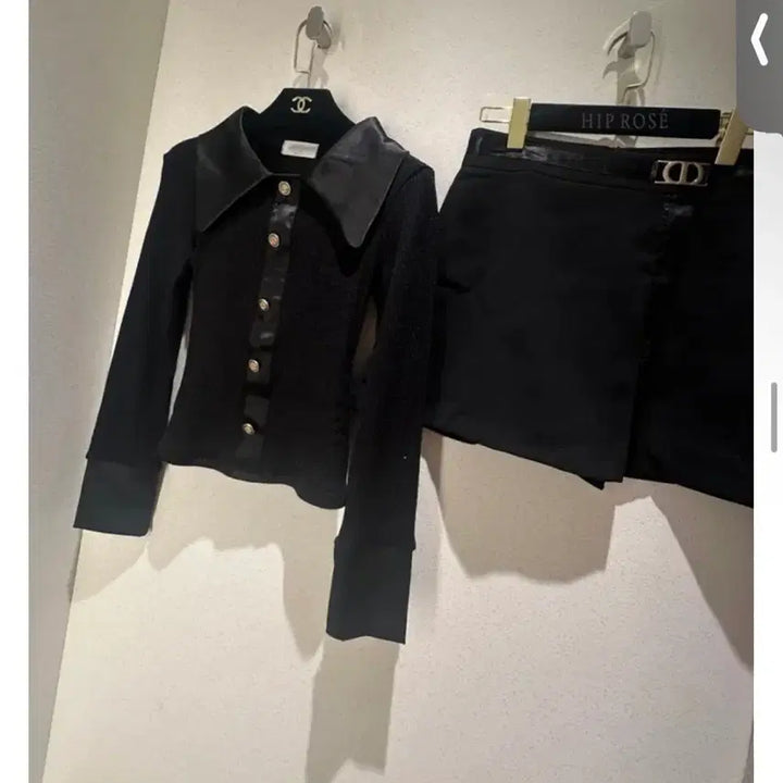 [BUNJANG] Imported Satin Collar Pearl Knit - New / 수입의류 새틴 카라 펄 니트 새상품