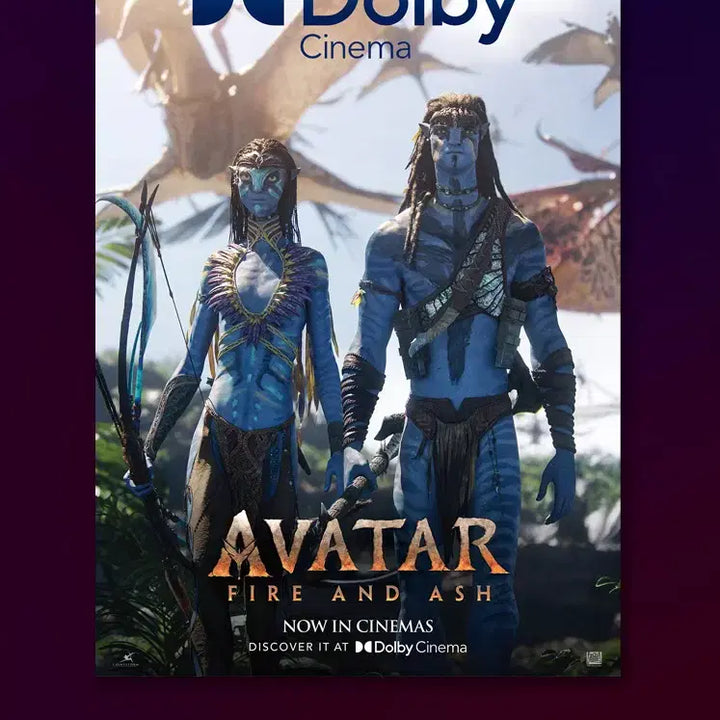 [BUNJANG] Avatar 3 Fire and Ash Dolby Cinema Poster / 아바타3 불과 재 돌비 포스터
