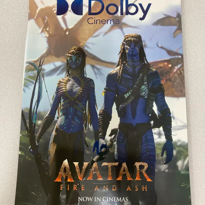 [BUNJANG] Avatar 3 Fire and Ash Dolby Cinema Poster / 아바타3 불과 재 돌비 포스터