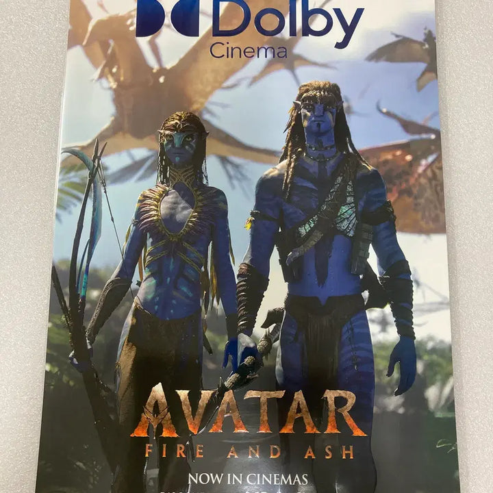 [BUNJANG] Avatar 3 Fire and Ash Dolby Cinema Poster / 아바타3 불과 재 돌비 포스터