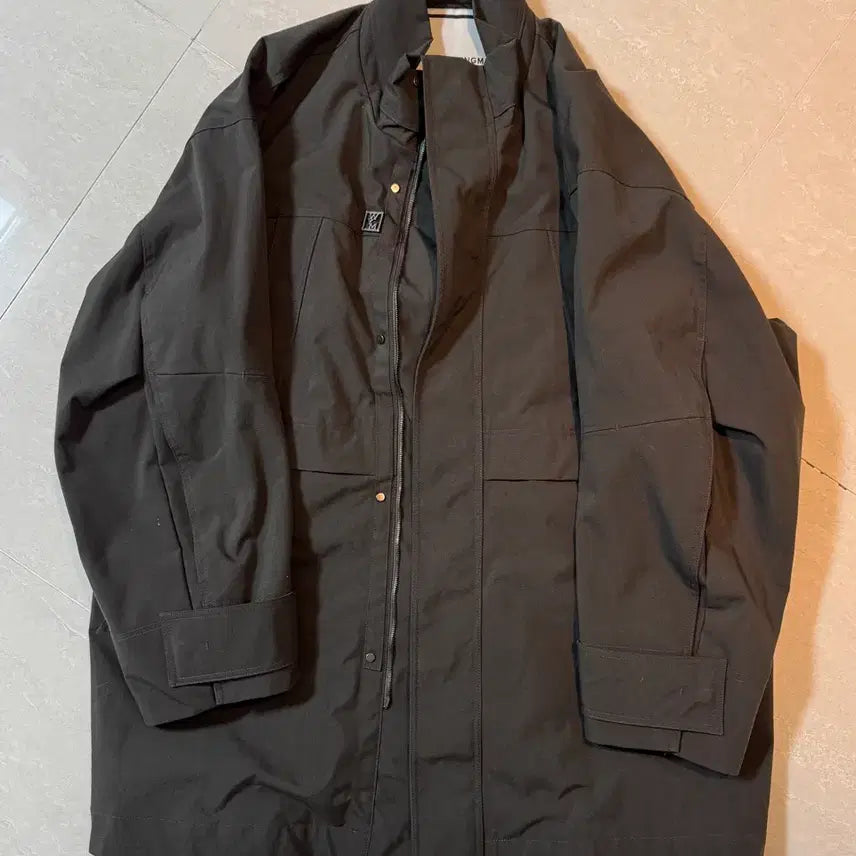 [BUNJANG] Wooyoungmi 22FW Cordura Oversized Jumper / 우영미 22FW 코듀라 오버핏 점퍼 (그레이, 50 / 105-110)