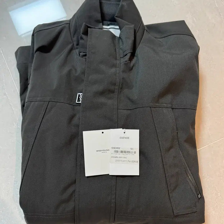 [BUNJANG] Wooyoungmi 22FW Cordura Oversized Jumper / 우영미 22FW 코듀라 오버핏 점퍼 (그레이, 50 / 105-110)