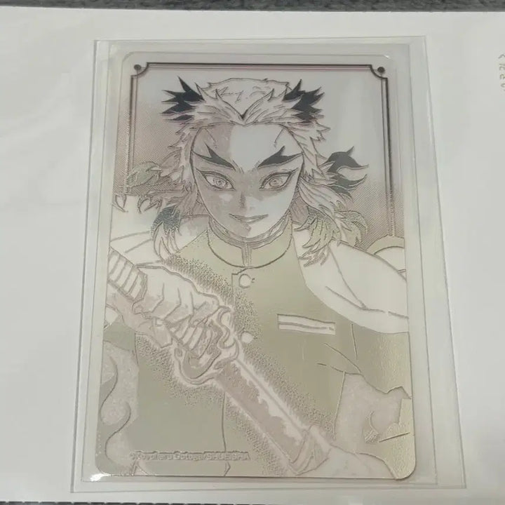 [SOLD OUT] 귀멸의칼날 귀칼 렌고쿠 점프샵 원화카드