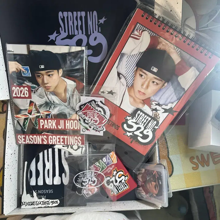 [SOLD OUT] 박지훈 2026 시즌그리팅 개봉미사용 포카포함 일괄