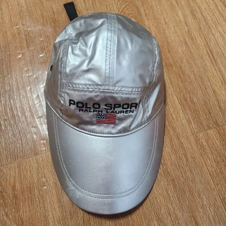 [BUNJANG] Polo Sport Silver Long Bill Cap Hat / 폴로스포츠 롱빌캡 모자