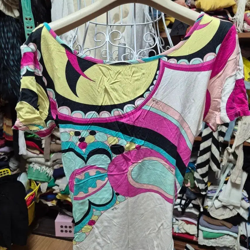[SOLD OUT] 에밀리오 푸치 패턴 반팔 티셔츠