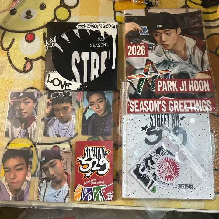 [SOLD OUT] 박지훈 2026 시즌그리팅 일부 개봉미사용 포카포함