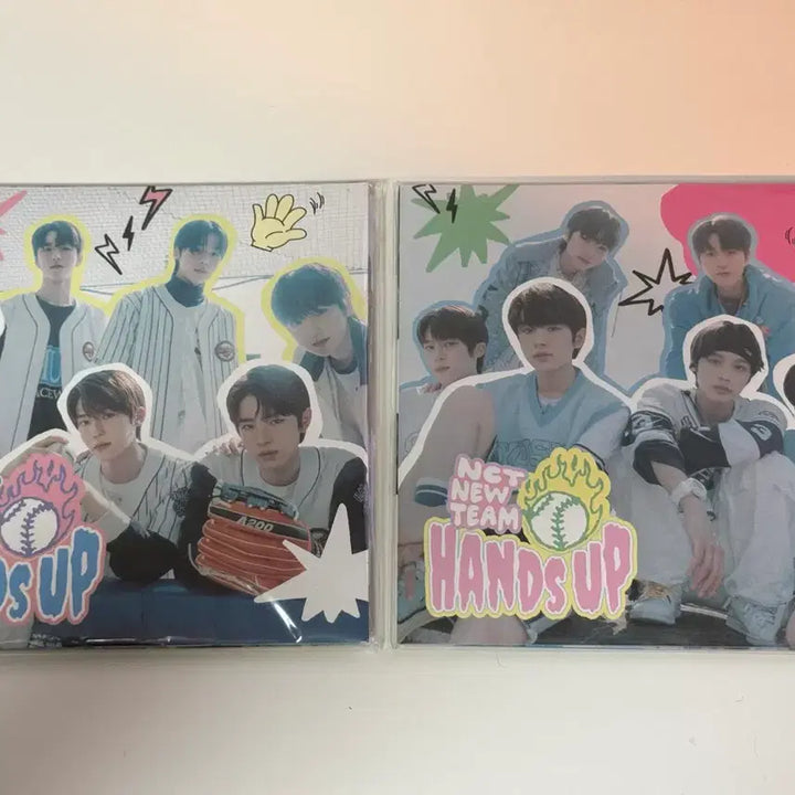 [SOLD OUT] 마지막 할인) [택포] 엔시티위시 핸즈업 앨범 일괄 (개봉, 스티커O,