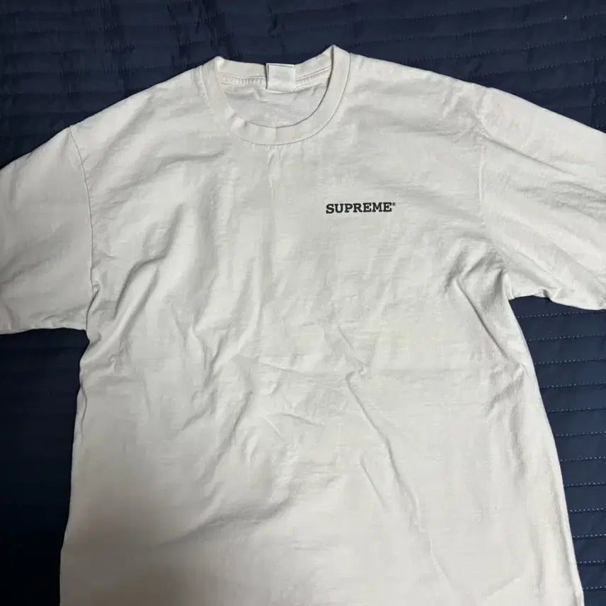 [BUNJANG] Supreme Patchwork Printing Short Sleeve T-Shirt M / 슈프림 패치워크 프린팅 반팔티 M