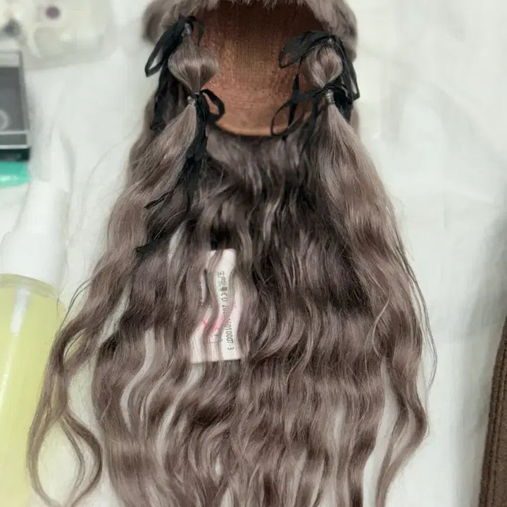 [BUNJANG] Brown Wig for MSD Doll / 구체관절인형  브라운 가발 msd