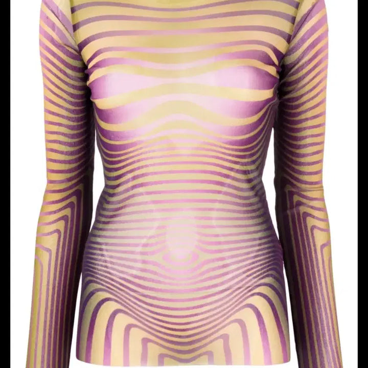 [BUNJANG] Jean Paul Gaultier Body Morphing Long Sleeve XL / 장폴고티에 바디모핑 롱 슬리브 XL