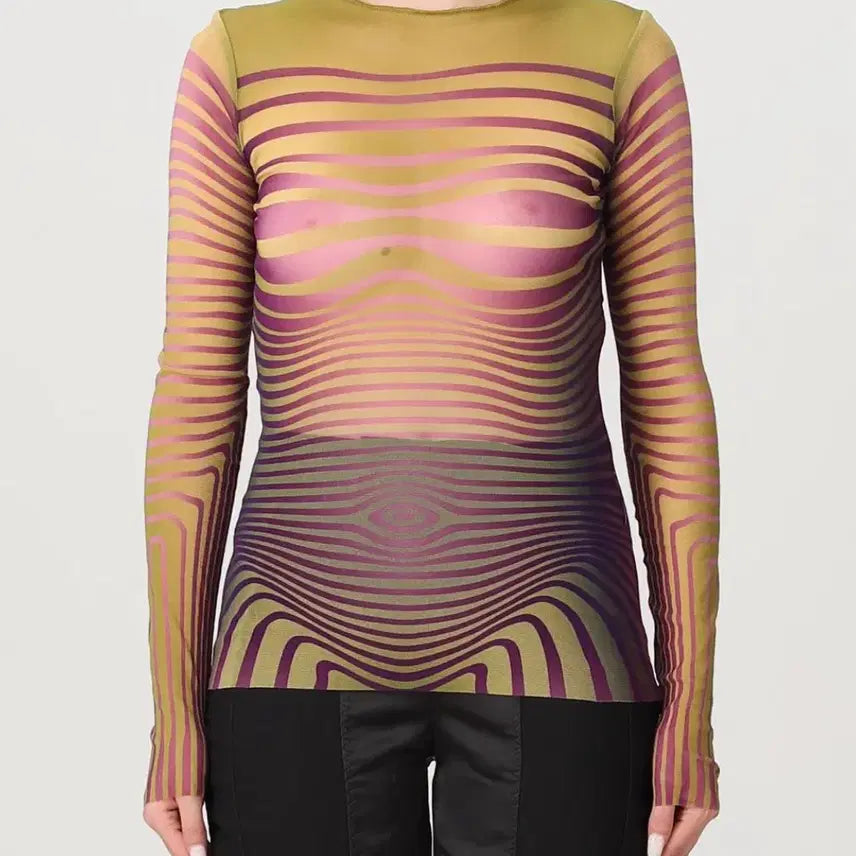 [BUNJANG] Jean Paul Gaultier Body Morphing Long Sleeve XL / 장폴고티에 바디모핑 롱 슬리브 XL