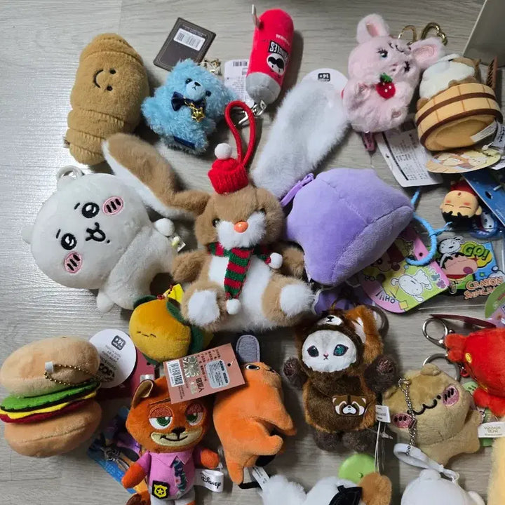 [BUNJANG] 키링인형,인형키링,인형,인형일괄,키링일괄판매 / 키링인형,인형키링,인형,인형일괄,키링일괄판매