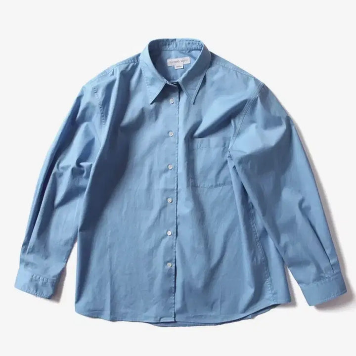 [BUNJANG] Thomasmore Pima Twill Shirt Lichen Blue XL / 토마스모어 피마 트윌 셔츠 라이첸블루 XL