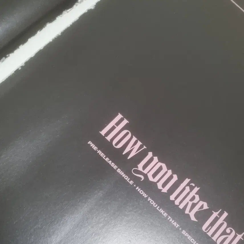 [BUNJANG] Blackpink How You Like That Single Album Poster / 블랙핑크 How You Like That 싱글 앨범