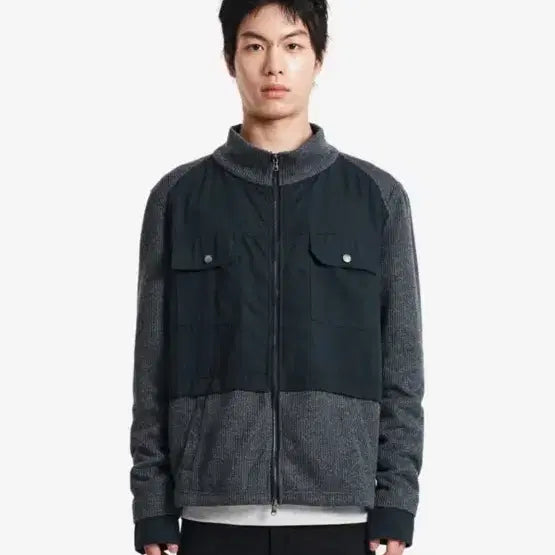 [SOLD OUT] 기철 모노 니트 집업 m