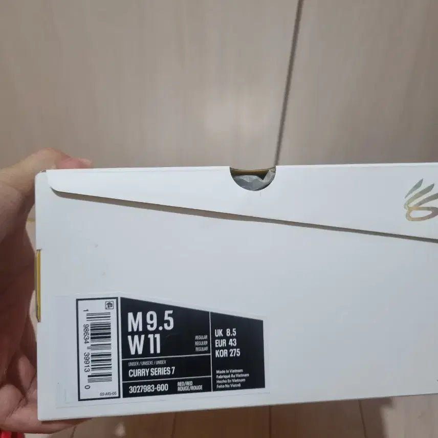 [BUNJANG] Under Armour Curry Series 7 Basketball Shoes / 미시착새상품)) 언더아머 커리시리즈7 농구화 270