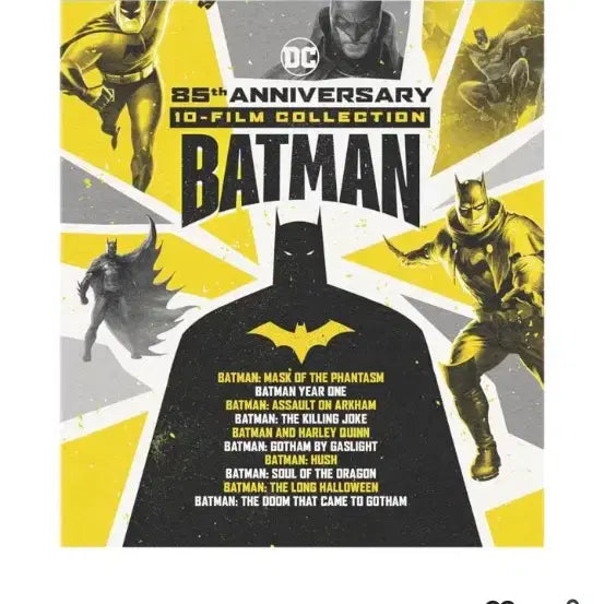 [BUNJANG] Batman 85th Anniversary 10-Film Collection 4K / 배트맨 85주년 10-Film 컬렉션 4k