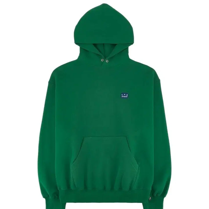 [BUNJANG] IU IUeD Studio IUeD Patch Hoodie Green / L 아이앱 스튜디오 아이앱 패치 후디 그린 미개봉새상품