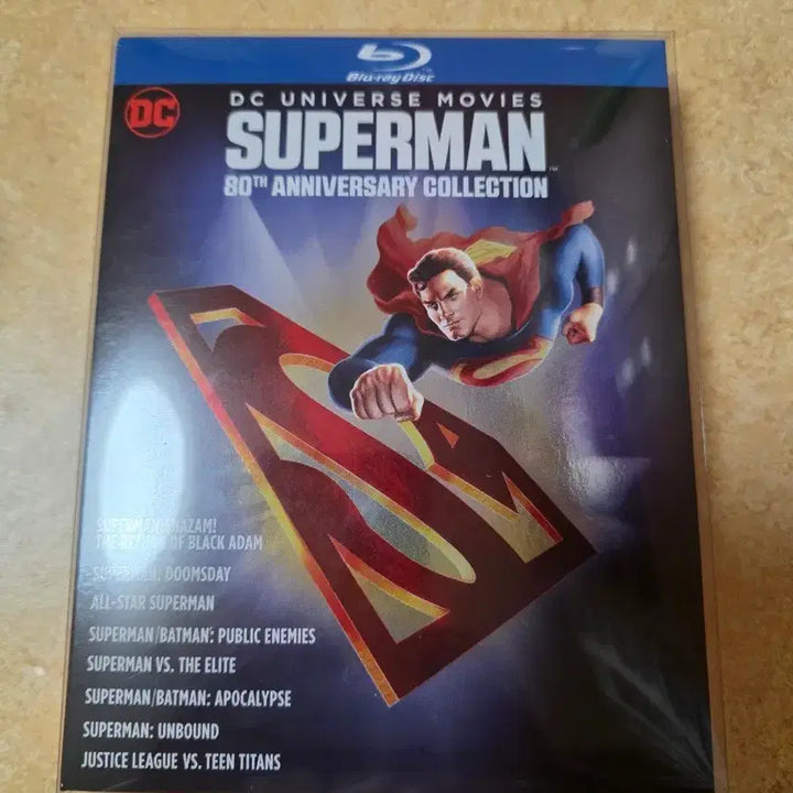 [BUNJANG] DC Superman 80th Anniversary Blu-ray Collection / DC 슈퍼맨 80주년 블루레이 콜렉션