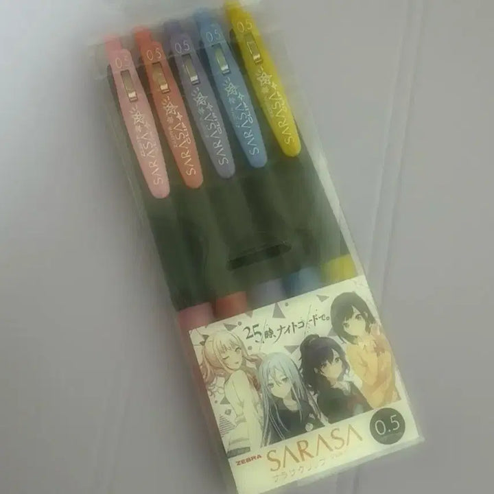 [SOLD OUT] 프세카 프로세카 니고 사라사 0.5 볼펜세트