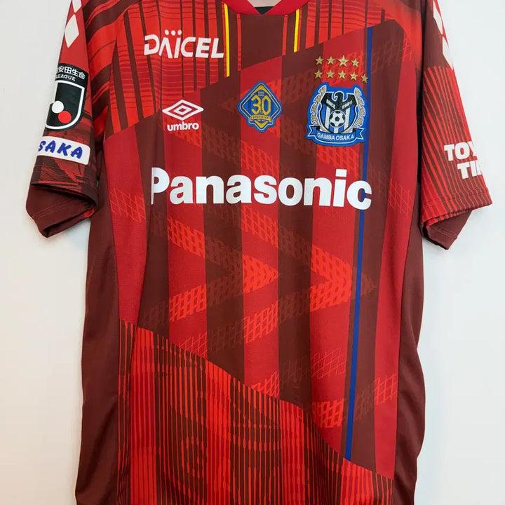 [BUNJANG] Gamba Osaka Umbro 2021 GAMBA EXPO 30th Anniversary Kim Young-gwon Player Issue Jersey / 감바 오사카 expo 30주년 한정 셔츠  김영권 마킹