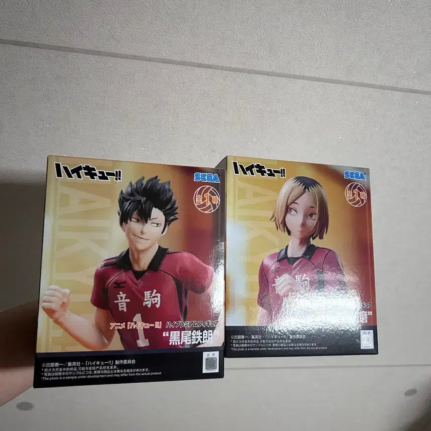 [BUNJANG] Sega Haikyu Kuroo/Kenma Figure Set / (정품 미개봉) 세가 하이큐 쿠로오/켄마 피규어 세트