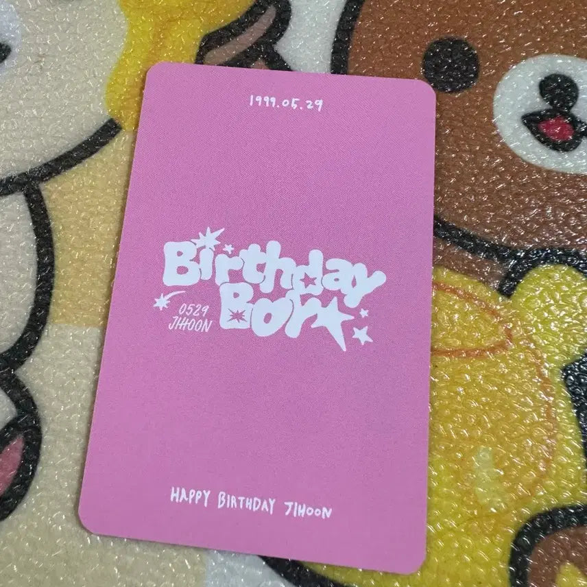[SOLD OUT] 박지훈 생일포카