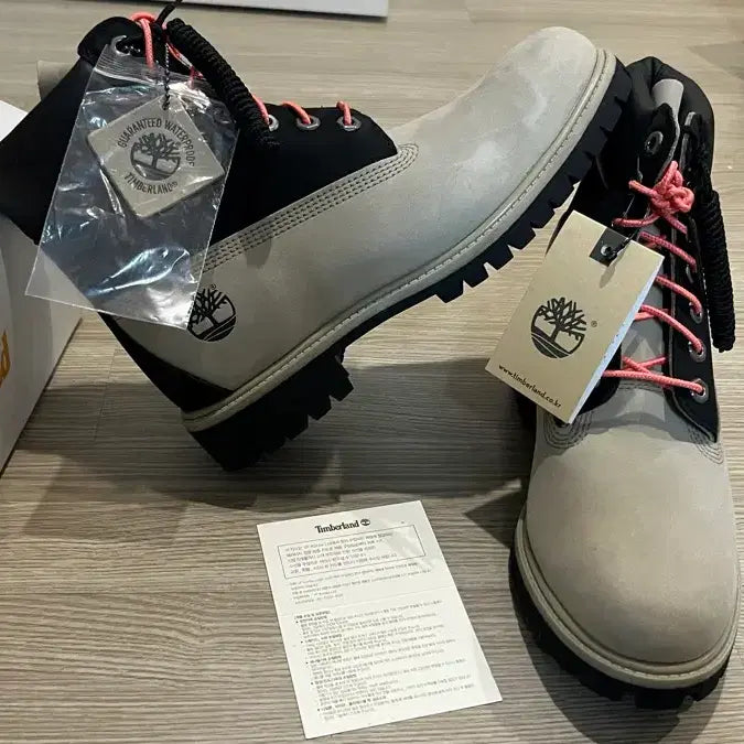 [BUNJANG] Timberland 6-Inch Premium Boots (Gray) - New / 팀버랜드 6인치 부츠 프리미엄 255 새제품