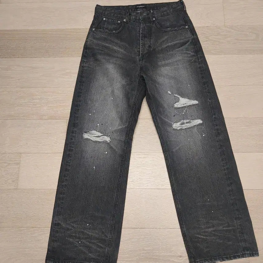 [BUNJANG] PAA Archive Washed Jeans Size 1 / 파아카이브 워싱진 1사이즈