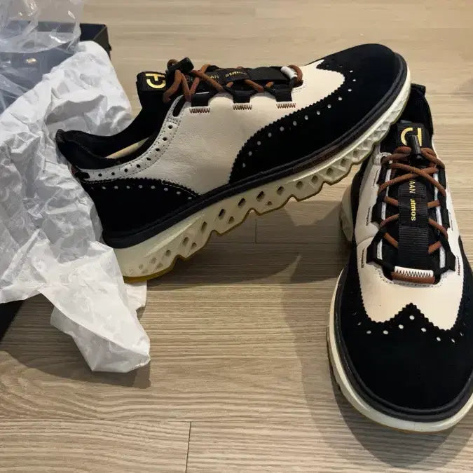 [BUNJANG] Cole Haan Atmos Grand Wingtip Shoes / 콜한 x 아트모스 그랜드 윙팁 260 새제품 정가389000